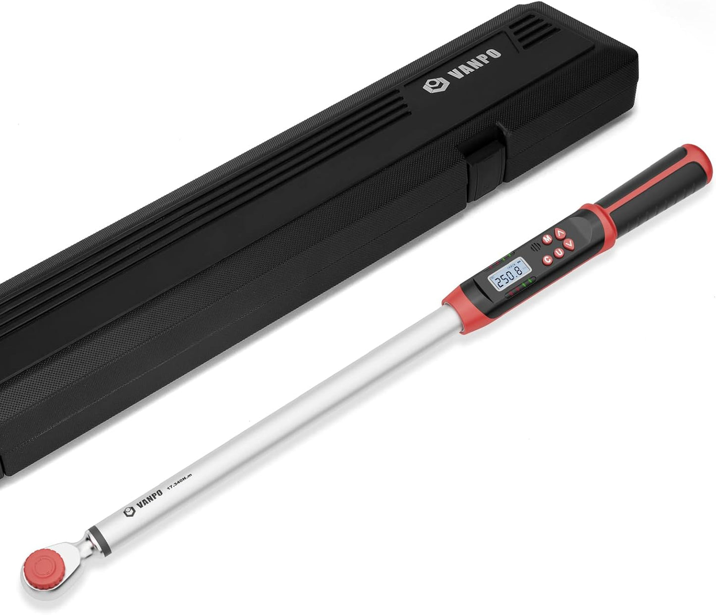 1/2-Inch Drive Digital Torque Wrench for Precision Tasks