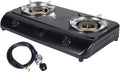 BESTFIRE 30000 BTU Double Burner Propane Gas Stove - Portable Outdoor