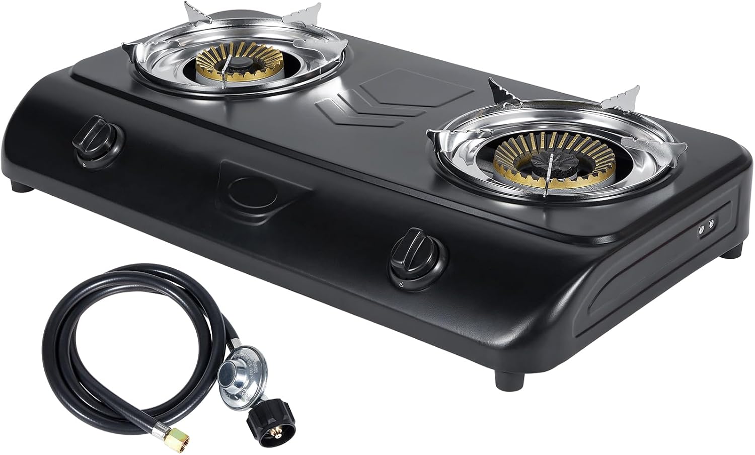 BESTFIRE 30000 BTU Double Burner Propane Gas Stove for Camping