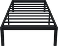 EMODA 14 Inch Twin XL Metal Platform Bed Frame - Sturdy, No Box Spring