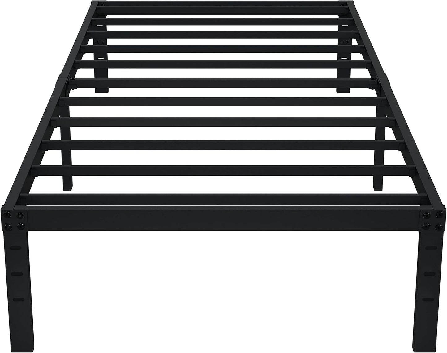 EMODA 14 Inch Twin XL Bed Frame - Heavy Duty Metal Platform