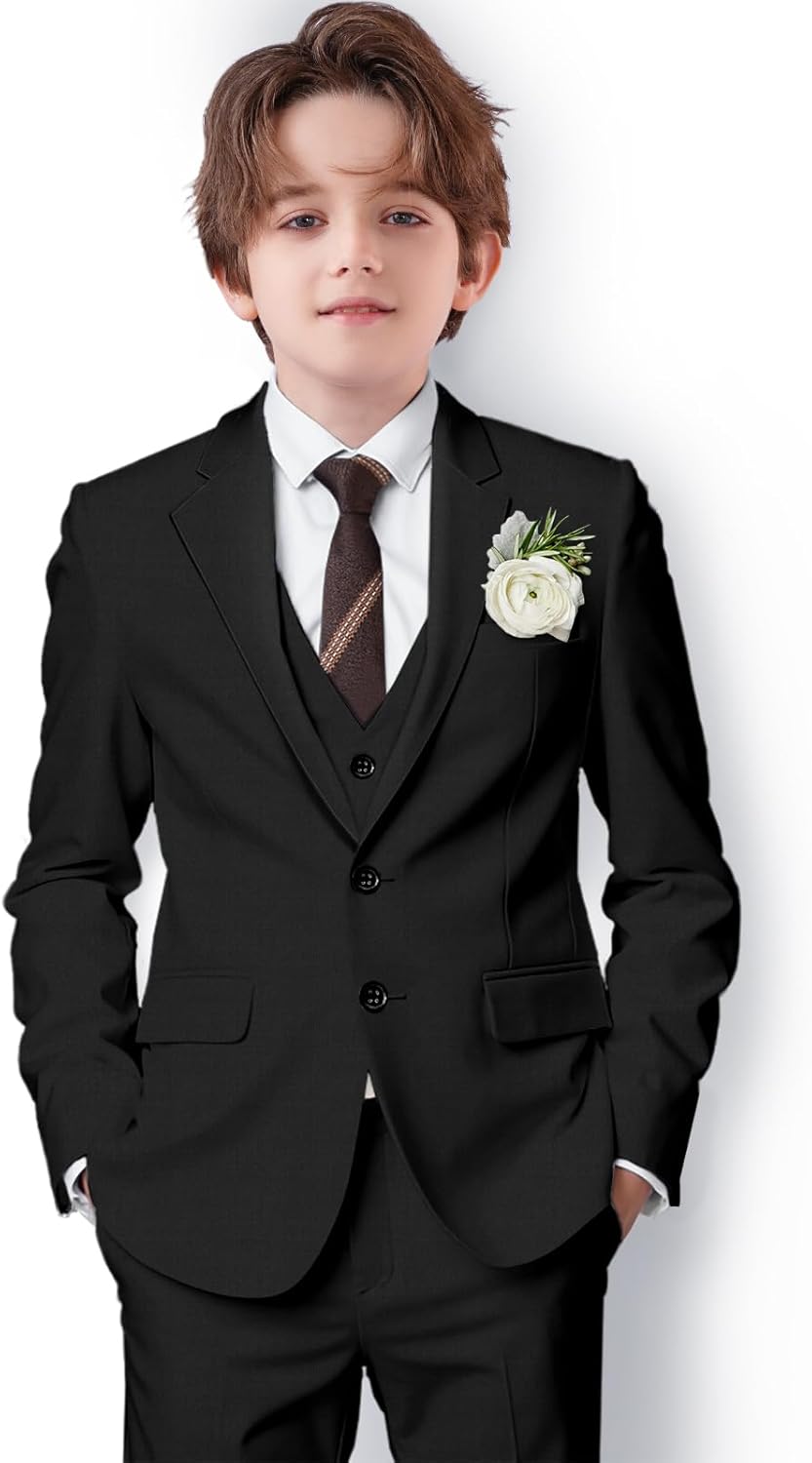 Boys Suit Formal Suits for Boy Slim Fit Kids Dress for Events