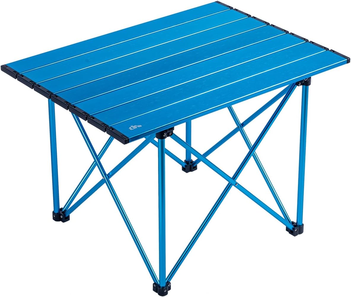 iClimb Ultralight Compact Camping Folding Table for Outdoor Use