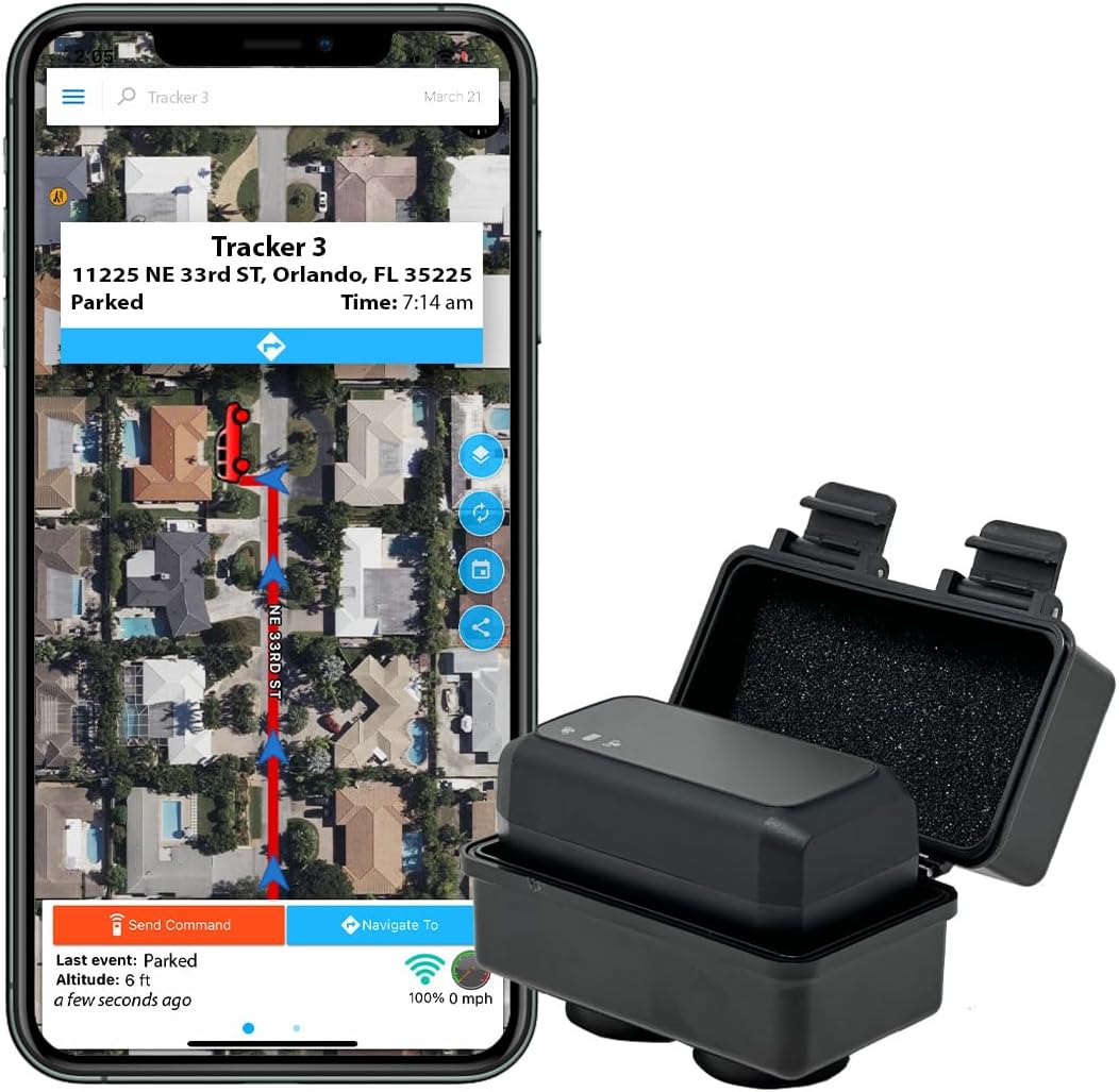Optimus GPS Tracker - 1 Month Battery - Waterproof & Magnetic