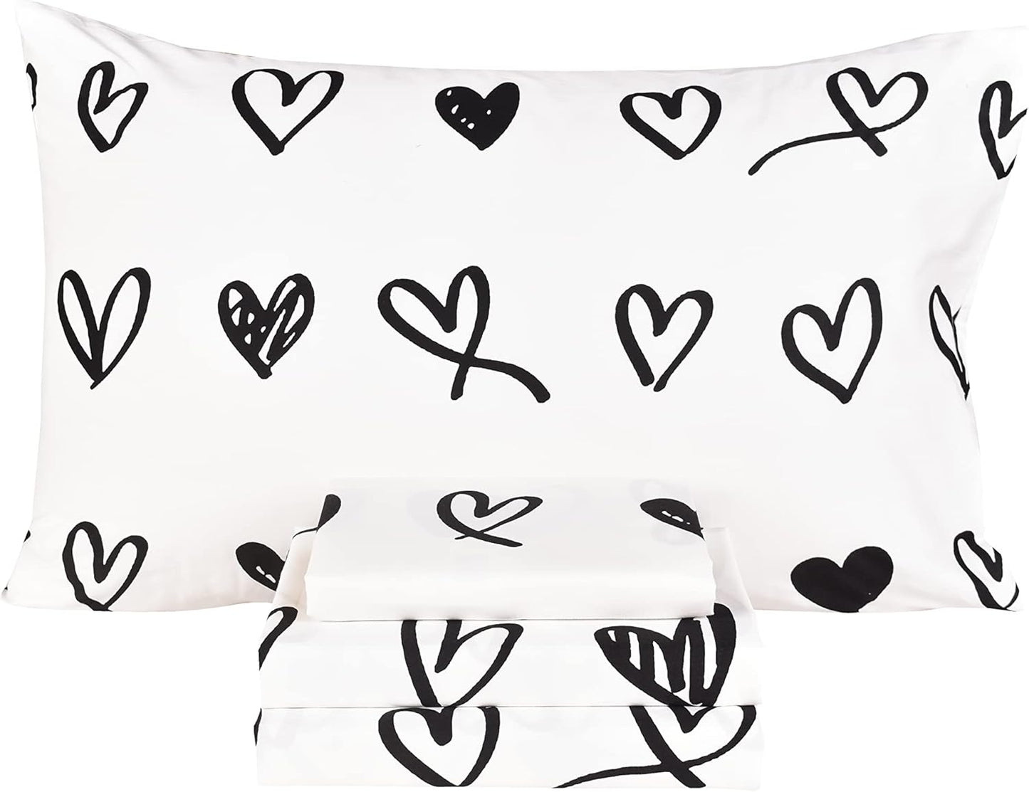 Scientific Sleep 100% Cotton Full Bed Sheet Set for Kids Comfort
