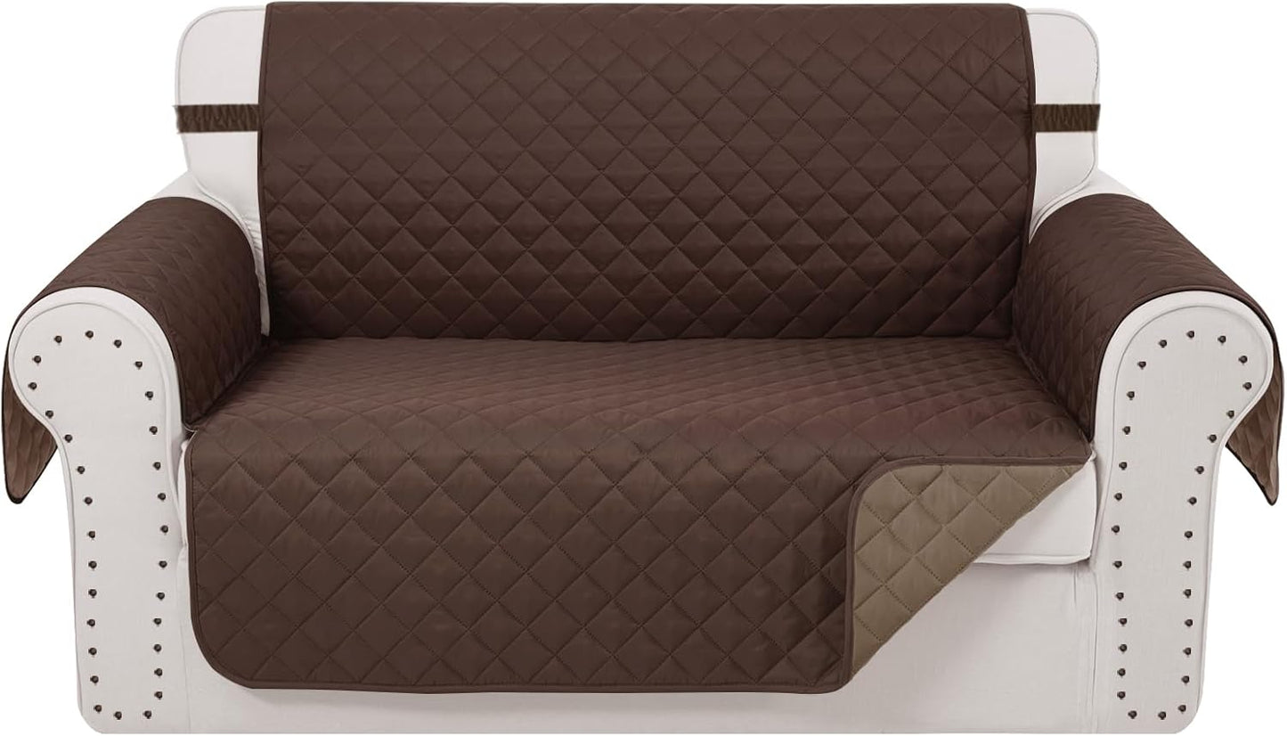 Reversible Loveseat Sofa Covers - Luxshare Home Furniture Protector