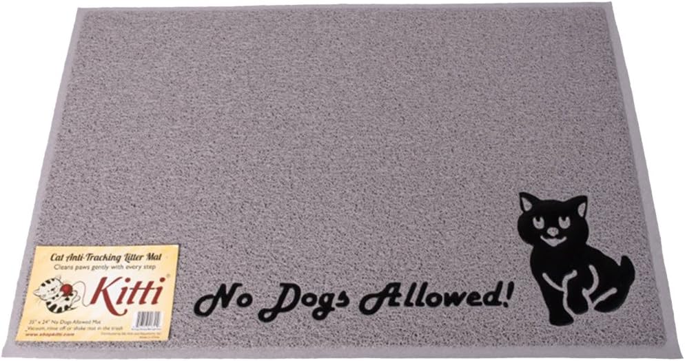 Kitti Anti-Tracking Cat Litter Mat for Clean Floors