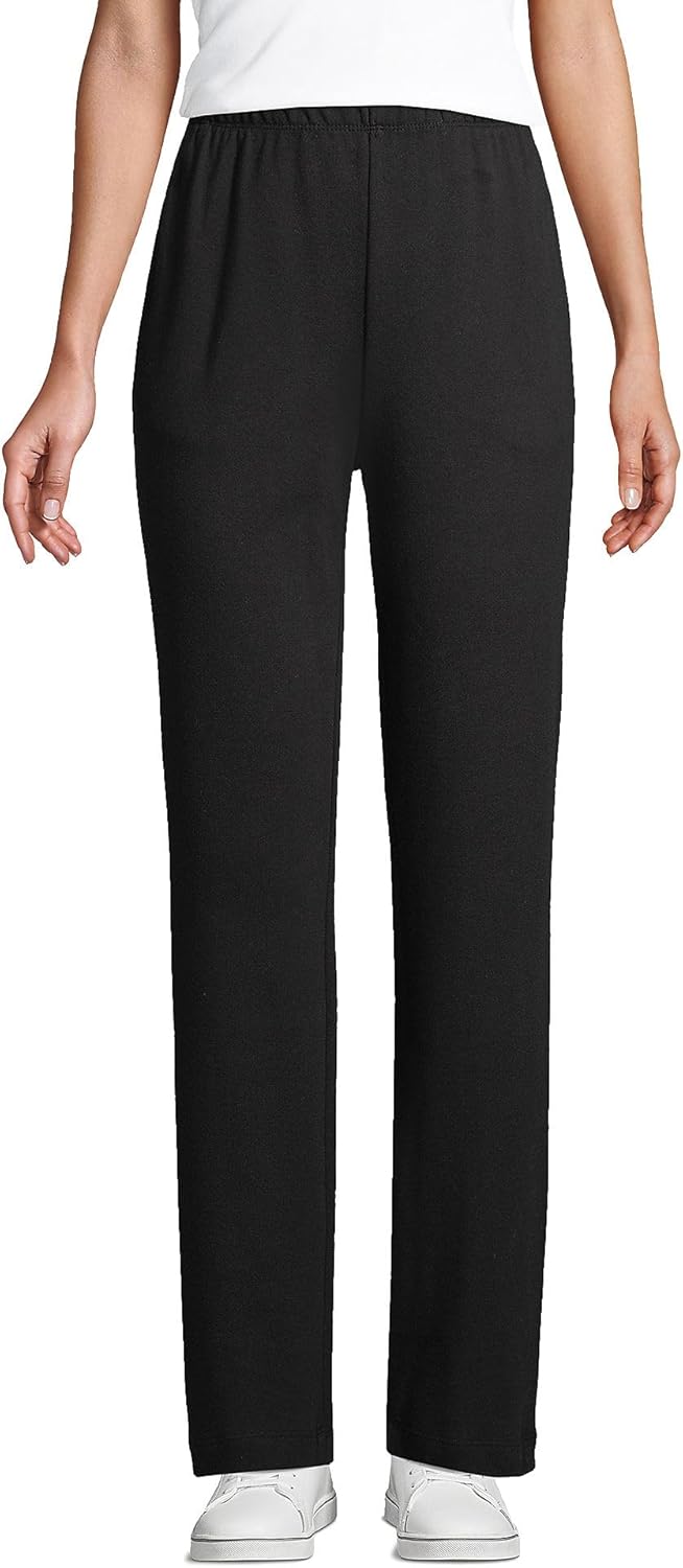 Lands' End Women's Relaxed Fit Sport Knit High Rise Pants Review