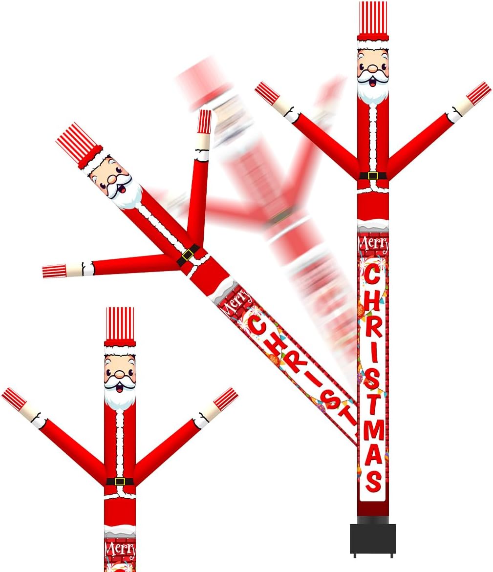 8FT Inflatable Air Waving Tube Dancer for Christmas Fun