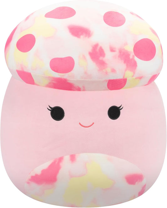 Squishmallows Original 24-Inch Rachel Pink Tie-Dye Mushroom Plush