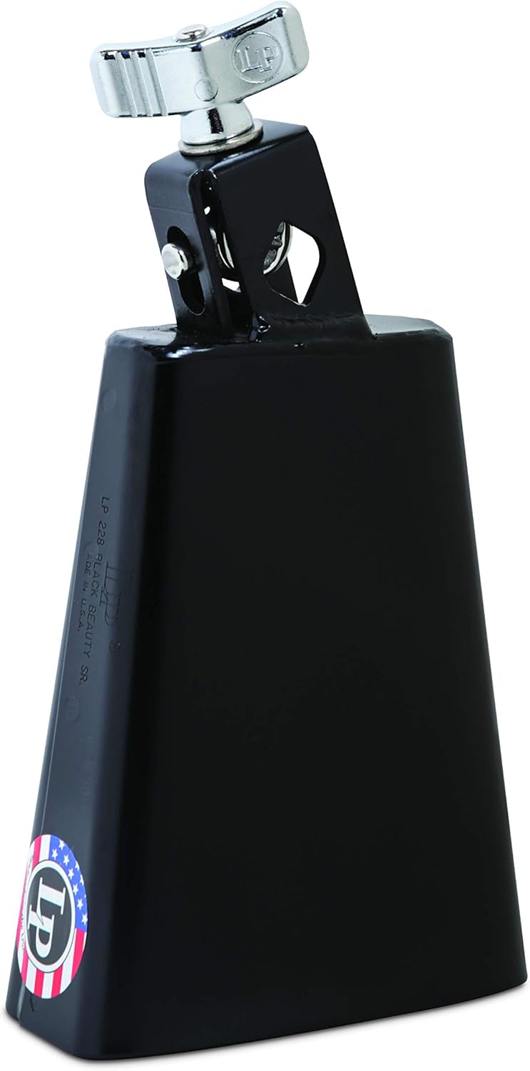 Latin Percussion Black Beauty Cowbell for Dynamic Sound