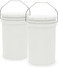 6.5-Gallon Heavy-Duty Bucket Pail with Lid for Multi-Use Storage