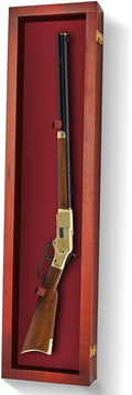 Gun Display Case Lockable Rifle Display Case - Wall Mount