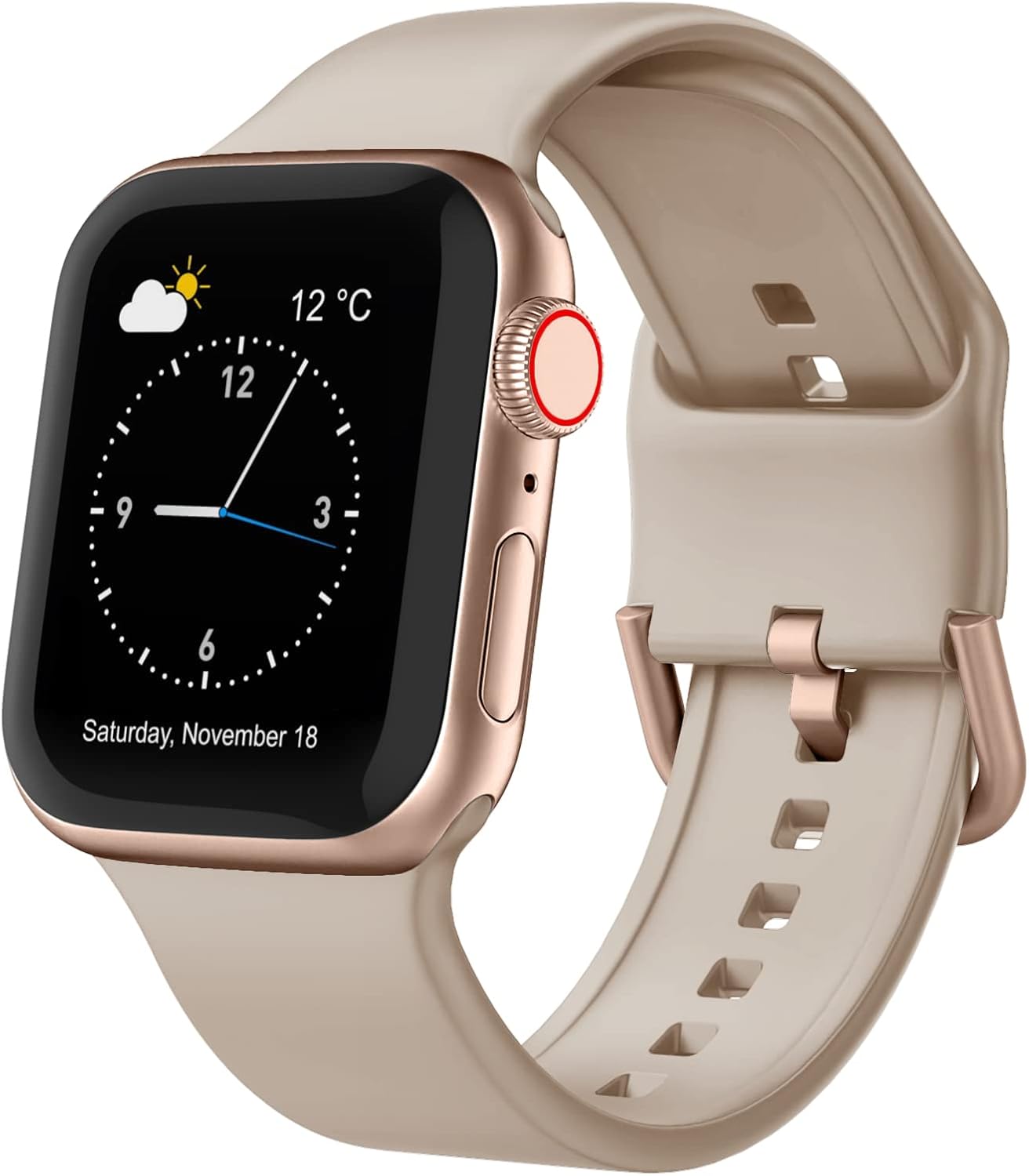 Recoppa Soft Silicone Sport Band for Apple Watch - Ultimate Comfort!