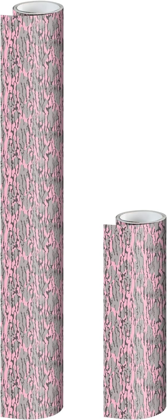 Mossy Oak Matte Camo Roll for DIY Projects - 48x60 in Bottomland Pink
