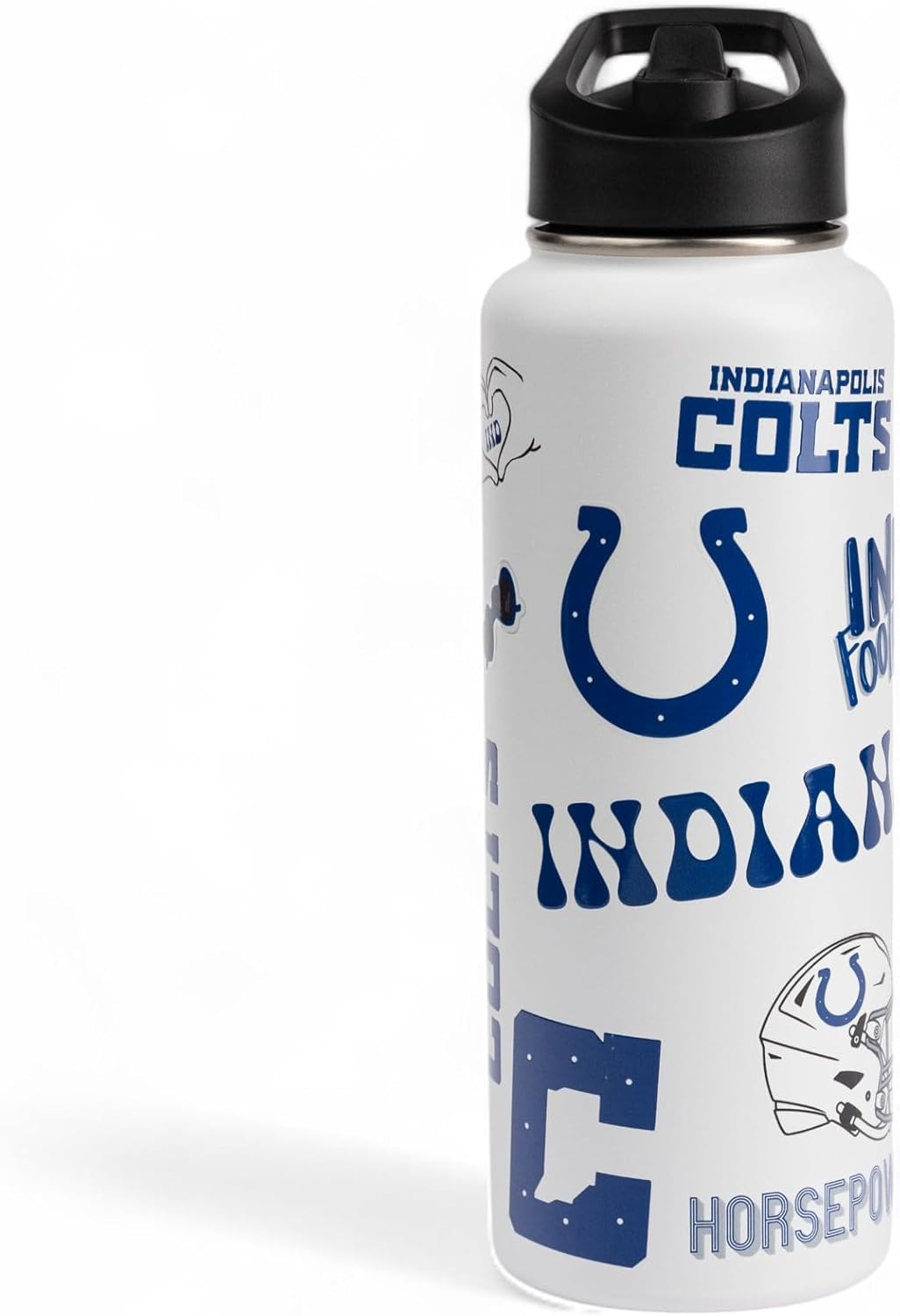NFL 34oz Water Bottle - Premium Stainless Steel Insulated Design