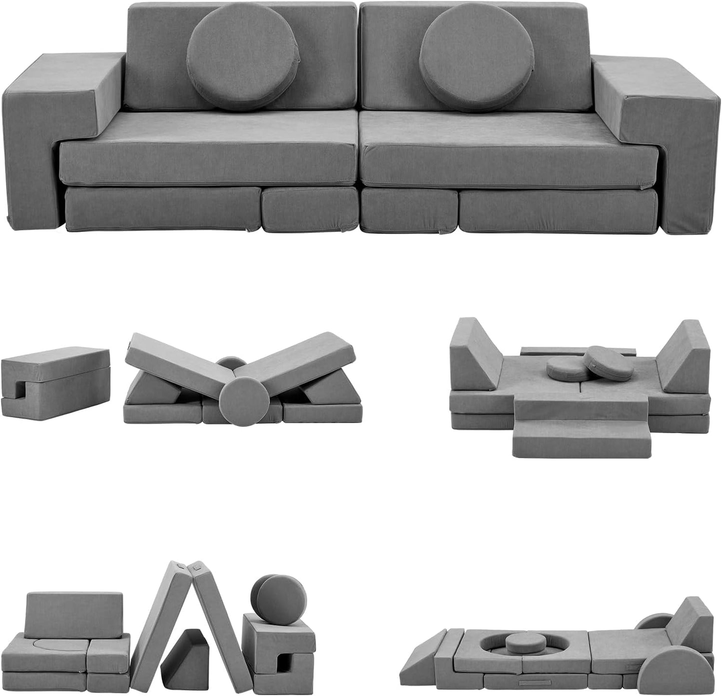 Modular Kids Play Couch by Karl home - Fun & Functional Sofa Set