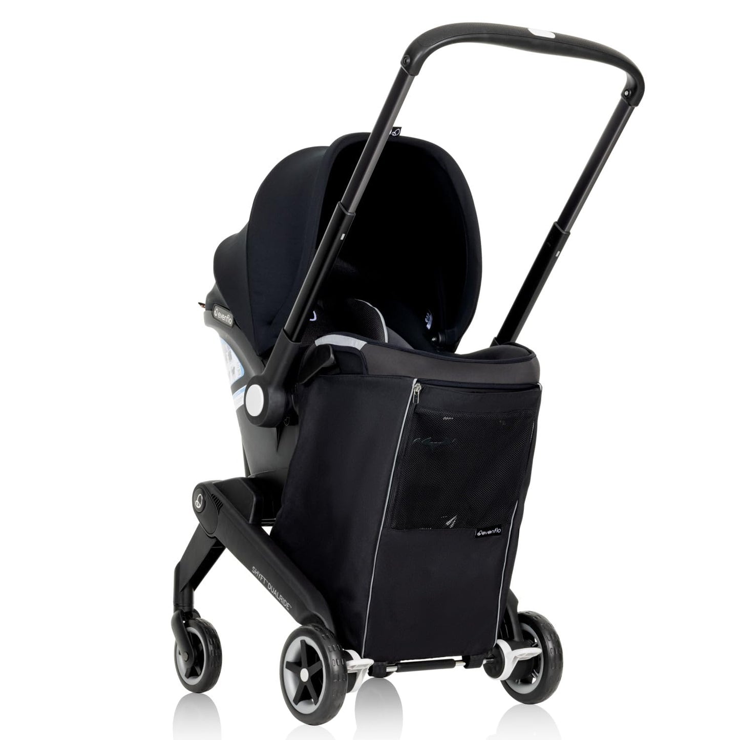 Evenflo Shyft DualRide Carryall Storage Bag for Parents on the Go