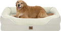 Orthopedic Removable Large Dog Bed -XL Supportive Bolster Sofa