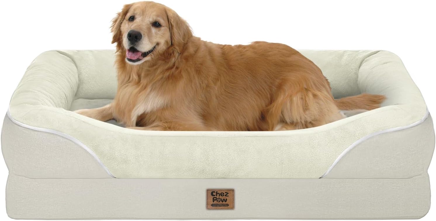 Orthopedic Removable Large Dog Bed for XL Dogs with Comfort