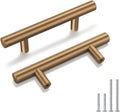 Champagne Bronze Cabinet Pulls 20 Pack 2-1/2 in CC - Brushed Gold