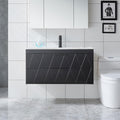 36 in Bathroom Vanity Cabinet w/Sink Combo - Wall Mounted Floating