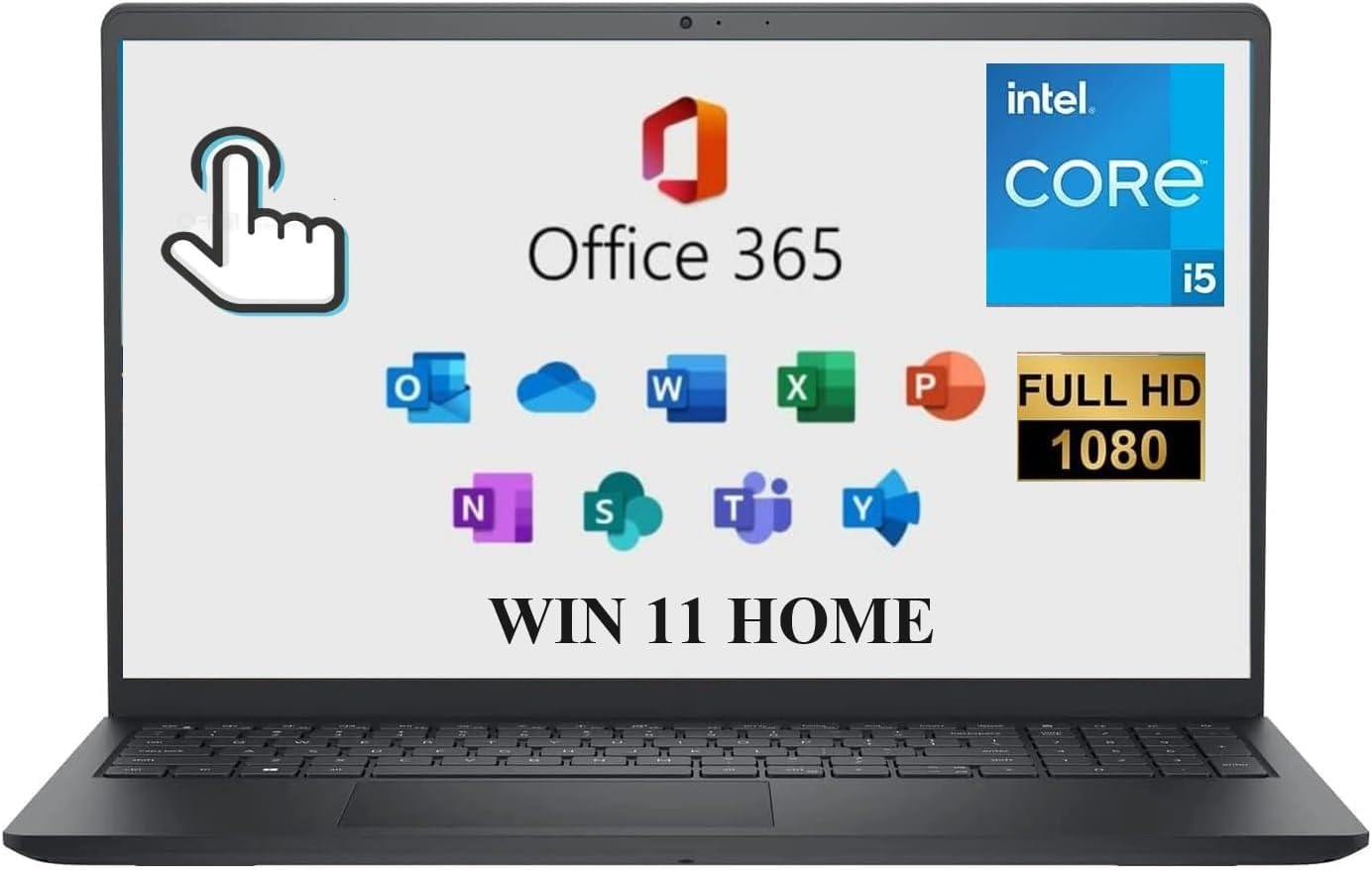 DELL Inspiron 15 3000: Powerful Business Laptop with Touchscreen