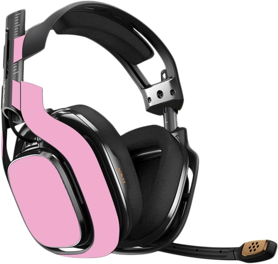 Solid Pink Vinyl Skin for Astro A40 - USA Made