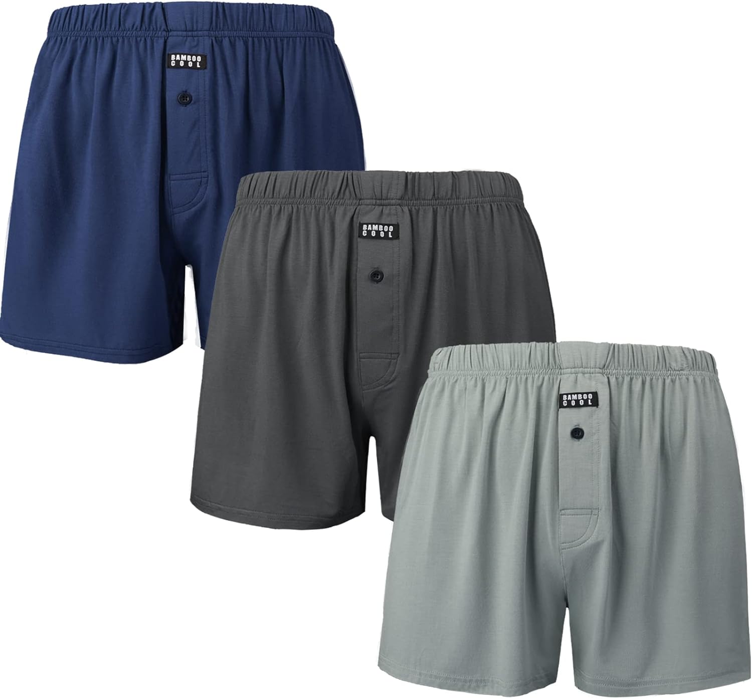 Bamboo Cool Men's Boxers Underwear for Comfort and Style