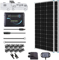 Renogy 200W 12V Monocrystalline RV Solar Panel Kit - Quiet Off-Grid