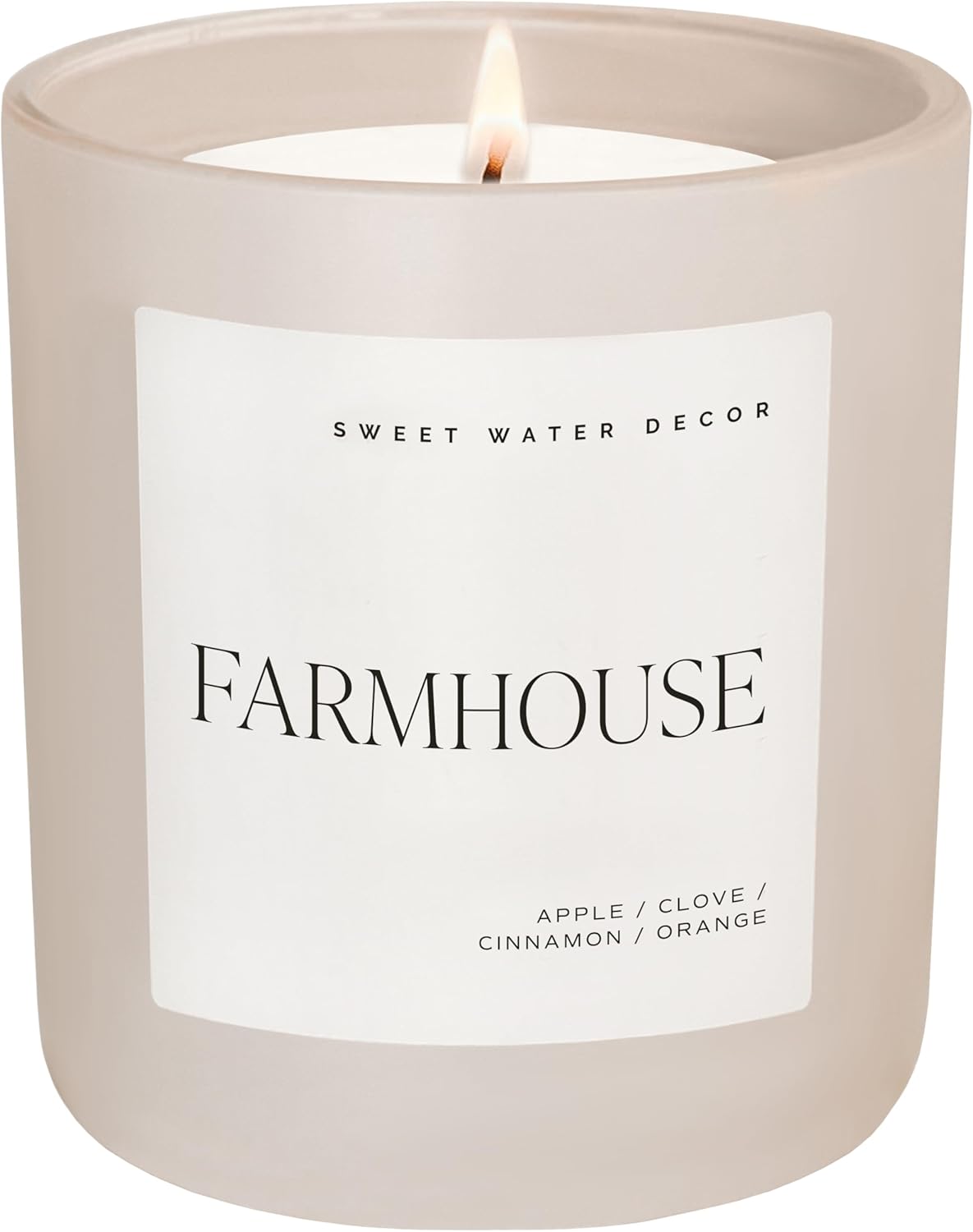 Farmhouse Candle - Apple, Clove, Orange, Cinnamon Scented Delight