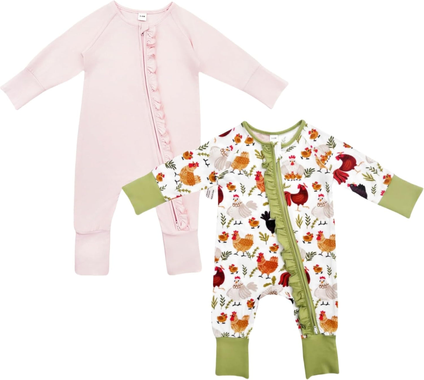 Bow Dream Baby Girl Romper Jumpsuit Soft Bamboo Rayon Outfit