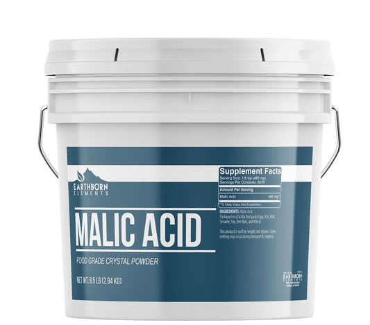 Earthborn Elements Malic Acid Powder for Food and Drinks