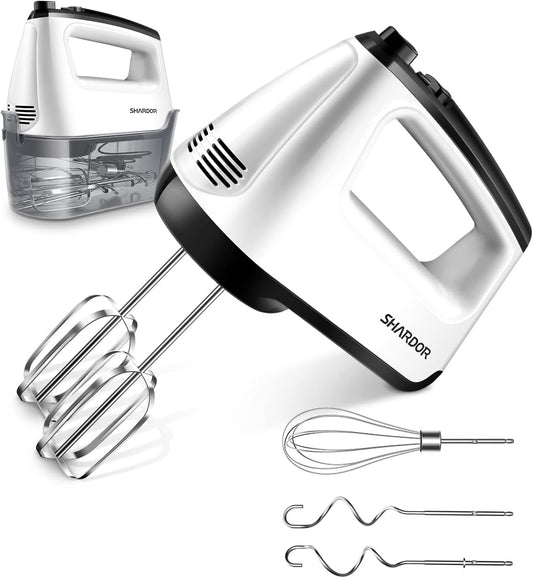 SHARDOR 6-Speed Electric Hand Mixer - Whisk, Mix, Create!