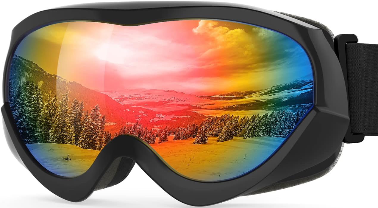 OutdoorMaster Kids Ski Goggles for Boys & Girls with UV Protection