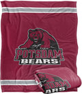 LOGOVISION Silky Touch 60in x 80in Collegiate Throw Blanket - Soft