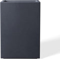 Kante 18.5 in Tall Rectangular Concrete Planter - Modern Lightweight