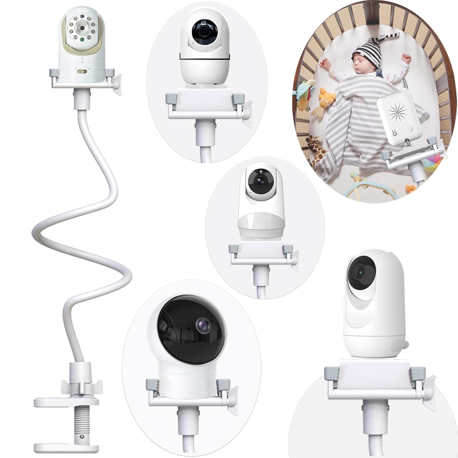 Flexible Baby Camera Mount - Universal Compatibility!