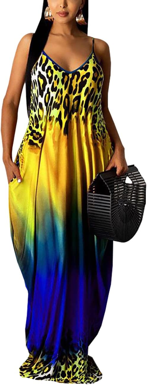 BessCops Summer Maxi Dresses for Women 2025 Plus Size Fashion