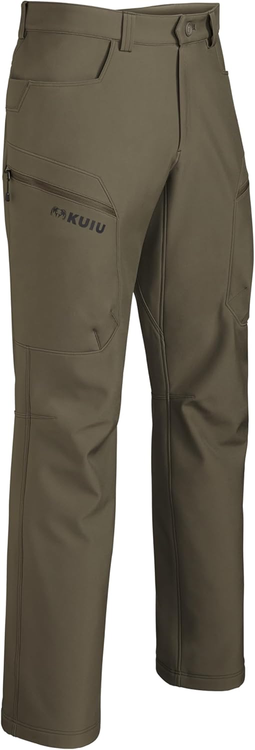 KUIU Guide Pro Pant - Wind-Resistant Soft-Shell for Hunting