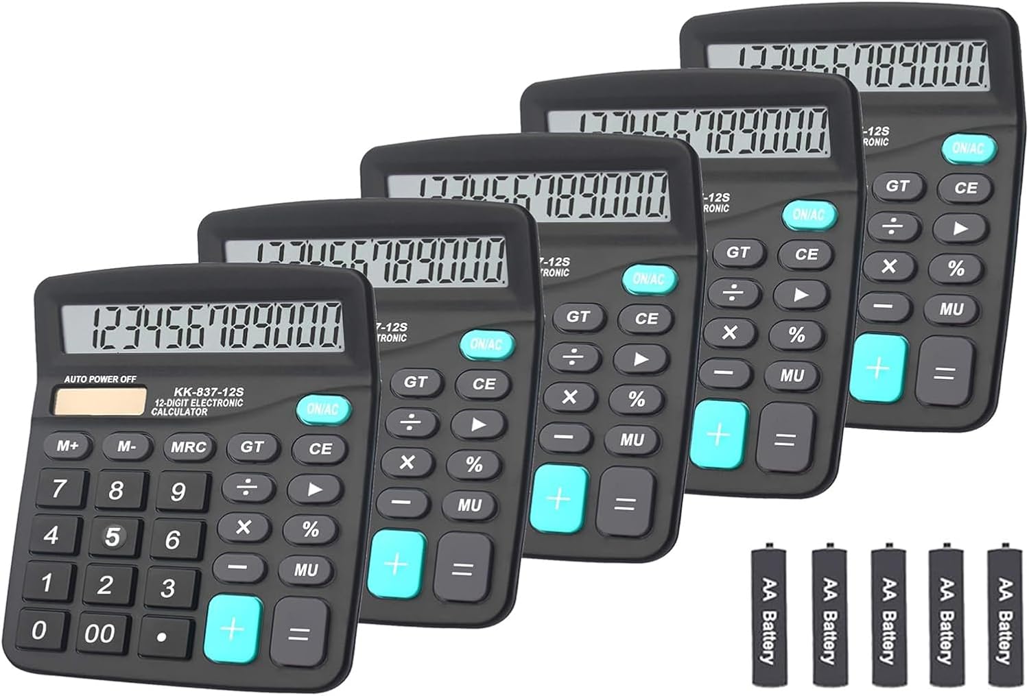 Effortless Calculations: BESTWYA Large Button Desktop Calculator x5