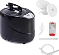 3L 1200W Portable Sauna Steamer with Remote Control - Fast Home Spa