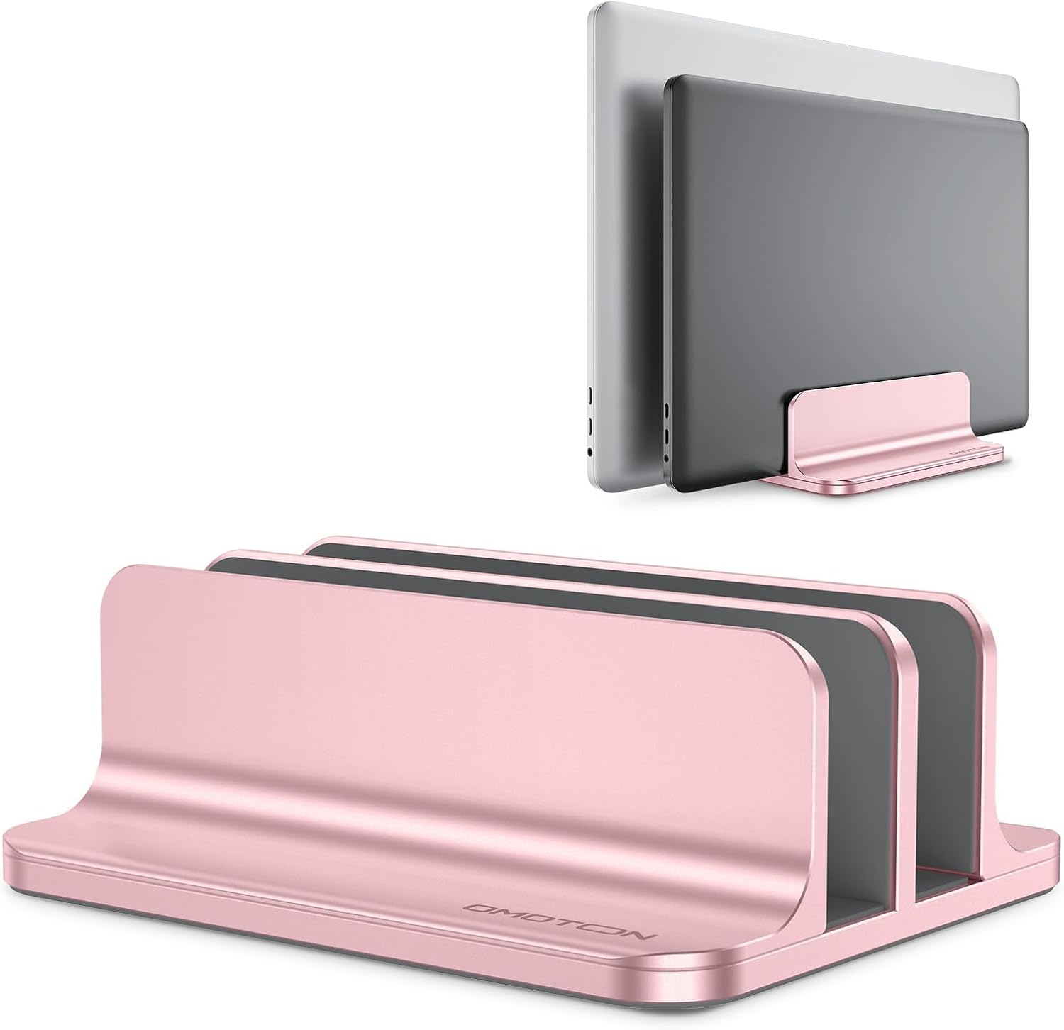 OMOTON Vertical Laptop Stand for MacBook and More - Adjustable