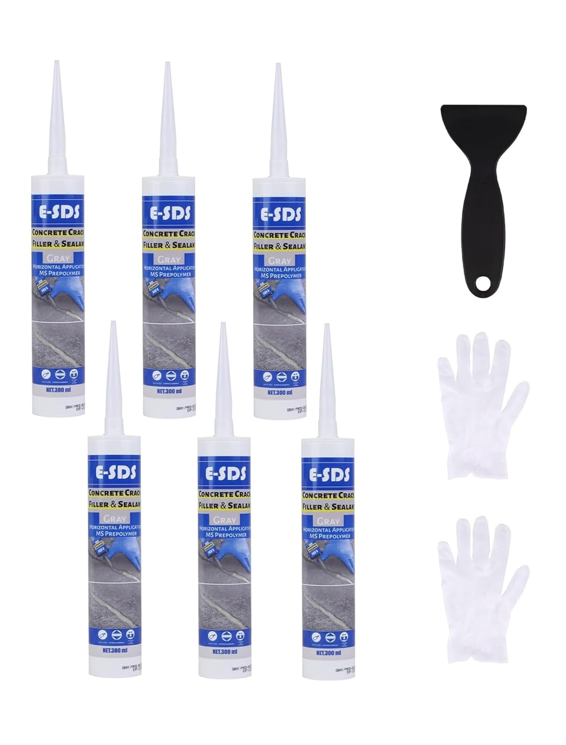 E-SDS Concrete Crack Filler for Waterproof Driveway Repair