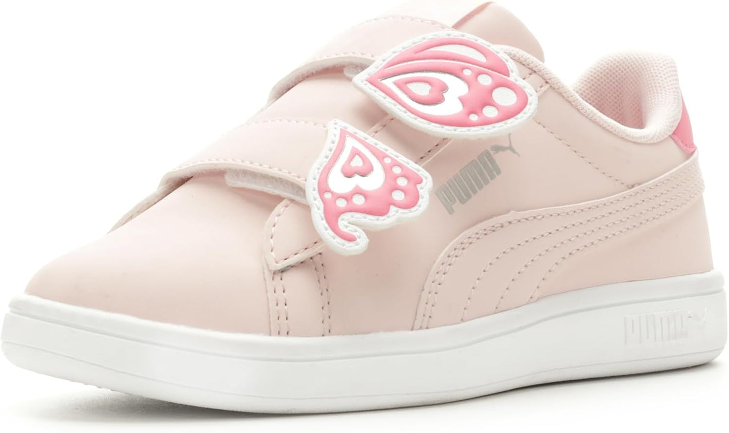 PUMA Unisex-Child Smash Hook and Loop Shoes for Comfort