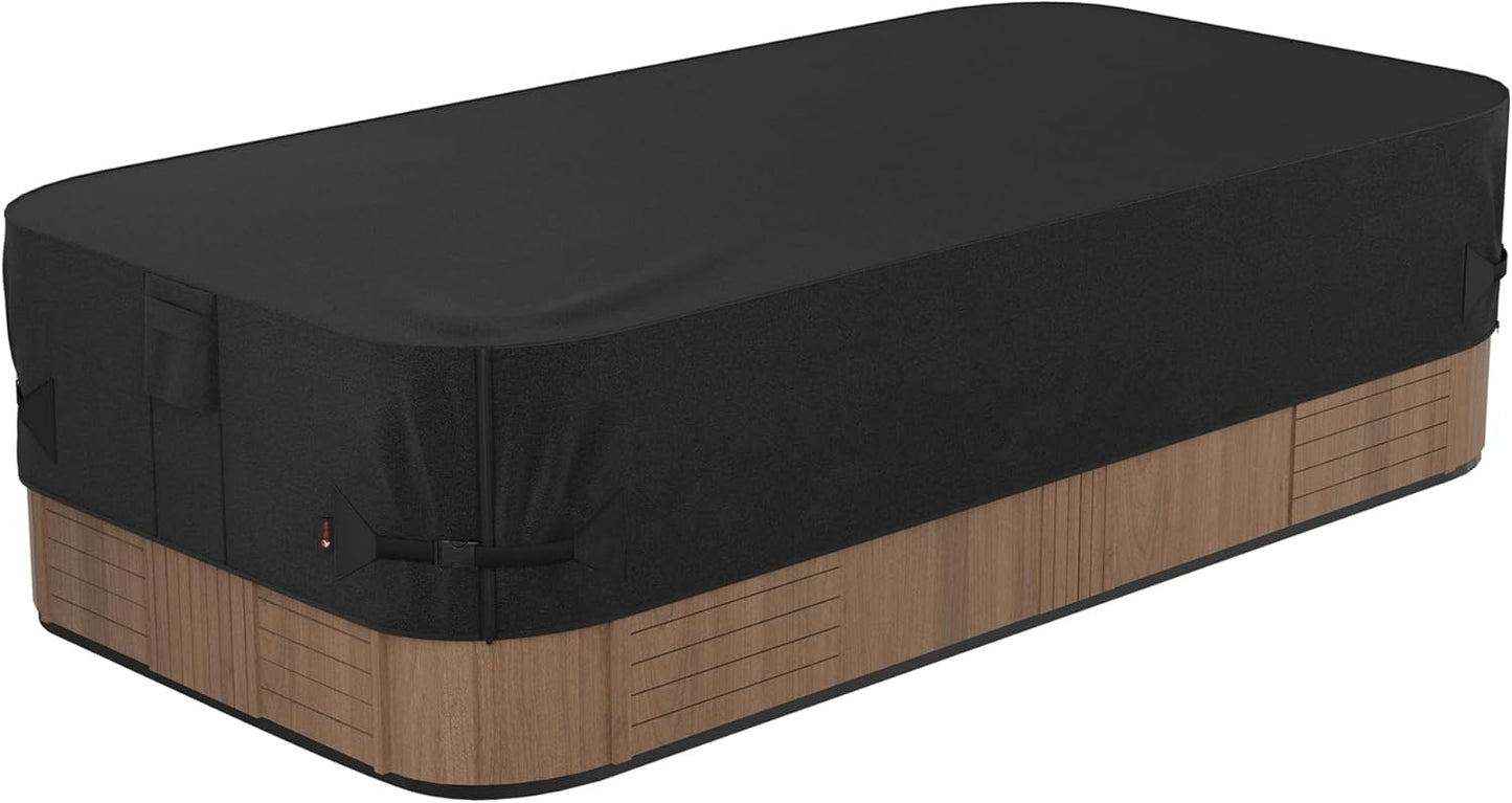 iBirdie Outdoor Waterproof Hot Tub Cover for 8 x 19 ft Spas