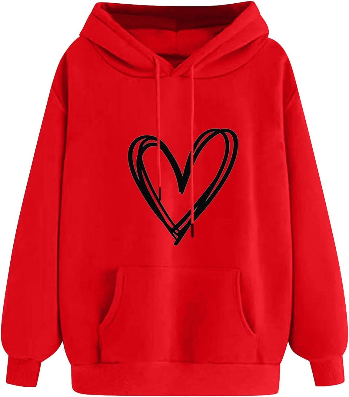 Cute Heart Hoodie for Women | Valentine's Day Style