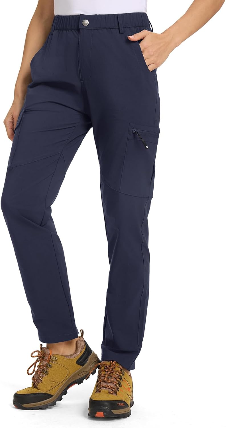 TBMPOY Women's Hiking Cargo Pants for Outdoor Adventures