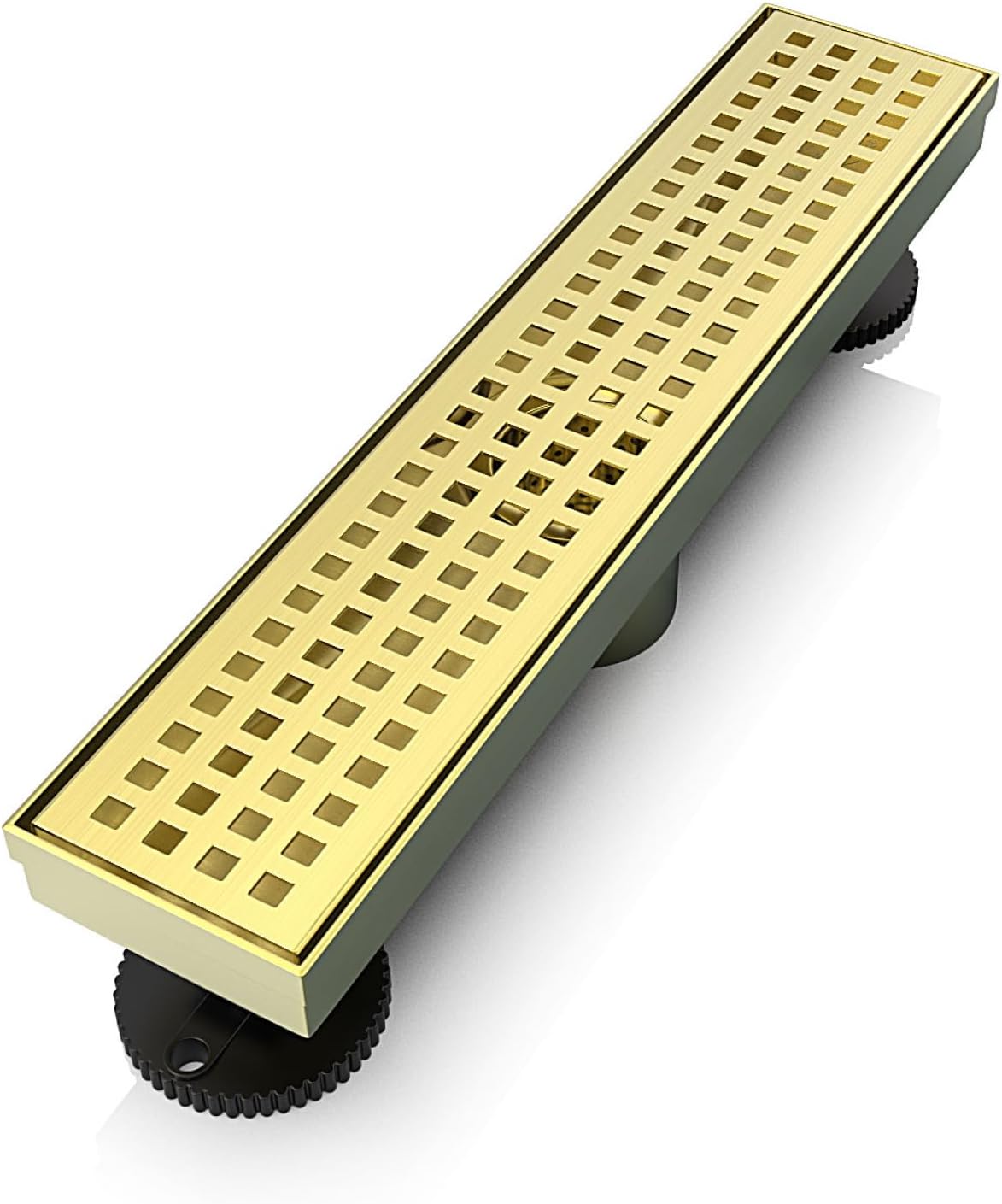 WEBANG 12 Inch Linear Shower Drain with Removable Grate Design