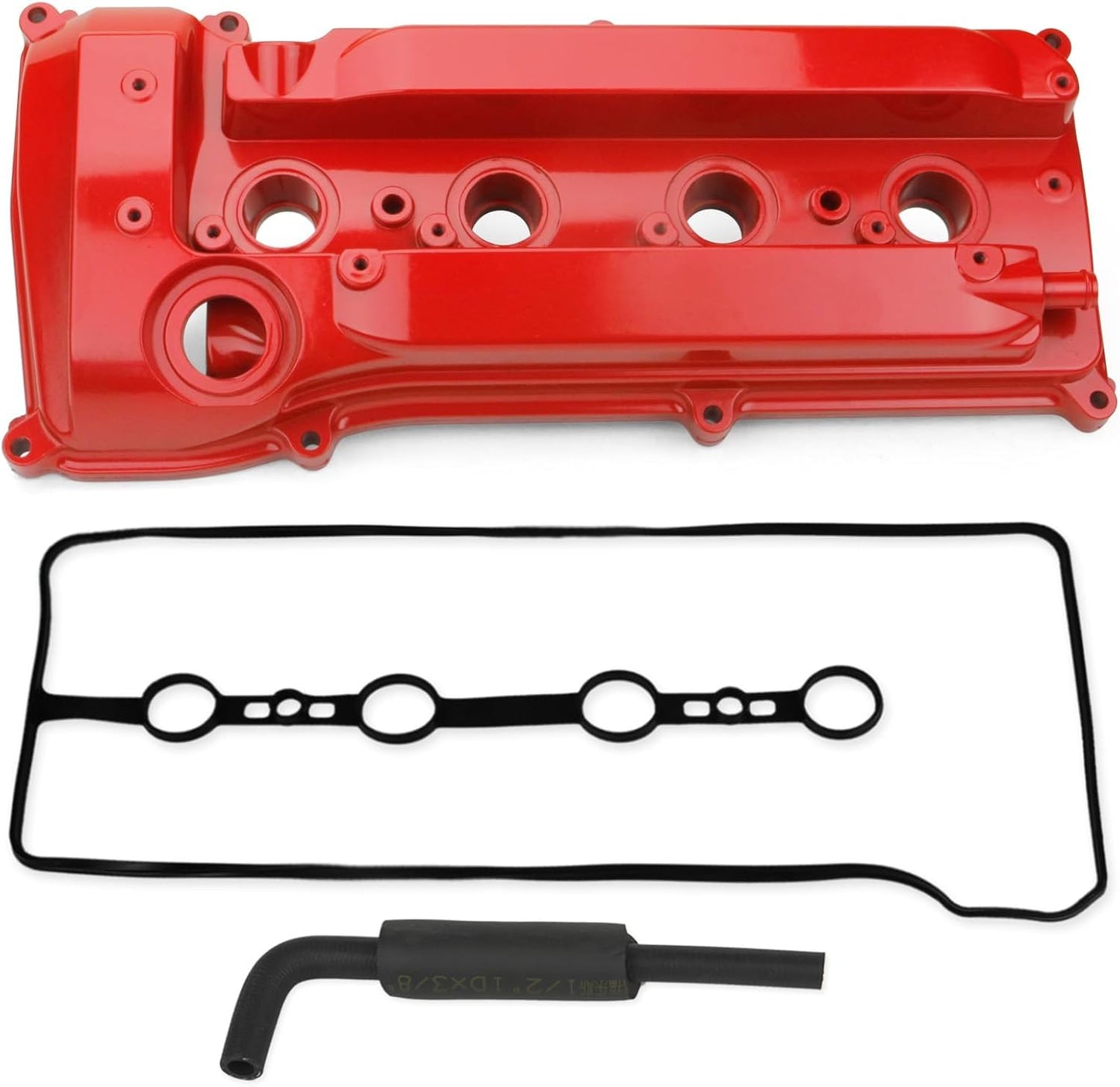 MITZONE Aluminum Engine Valve Cover with PCV Hose & Gasket